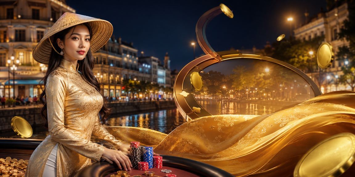 Trò chơi bài truyền thống tại Hà Nội với người mặc áo dài trong không gian văn hóa đặc sắc