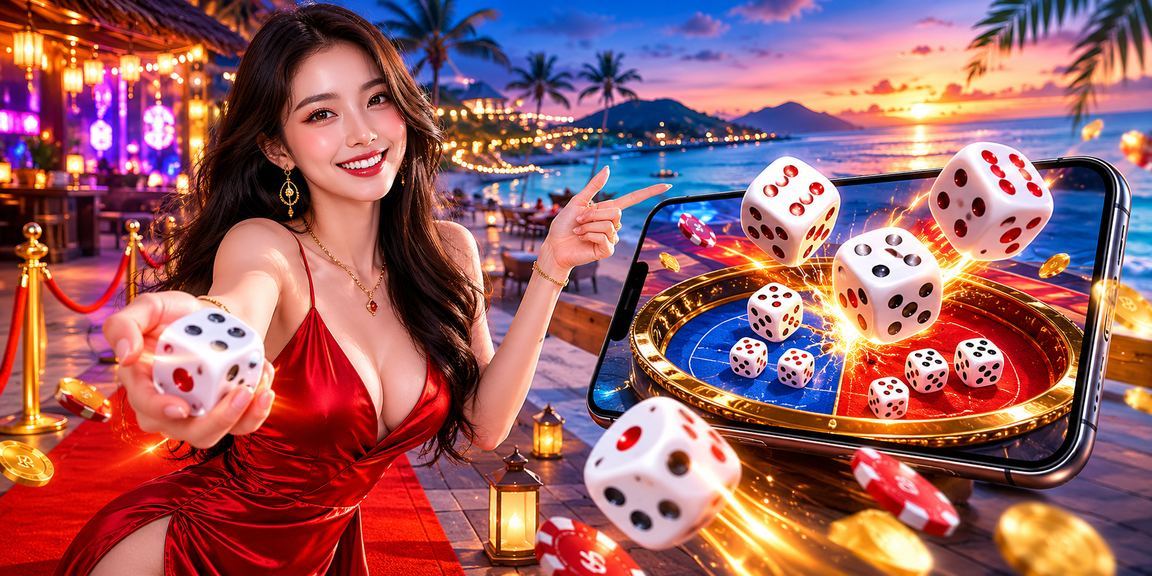 Người chơi tài xỉu trên bãi biển Phú Quốc với không khí giải trí sôi nổi dưới ánh nắng